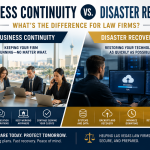 Business Continuity vs. Disaster Recovery: What's the Difference for Las Vegas Law Firms?