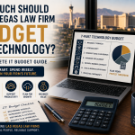 How Much Should a Las Vegas Law Firm Budget for Technology? A Complete IT Budget Guide