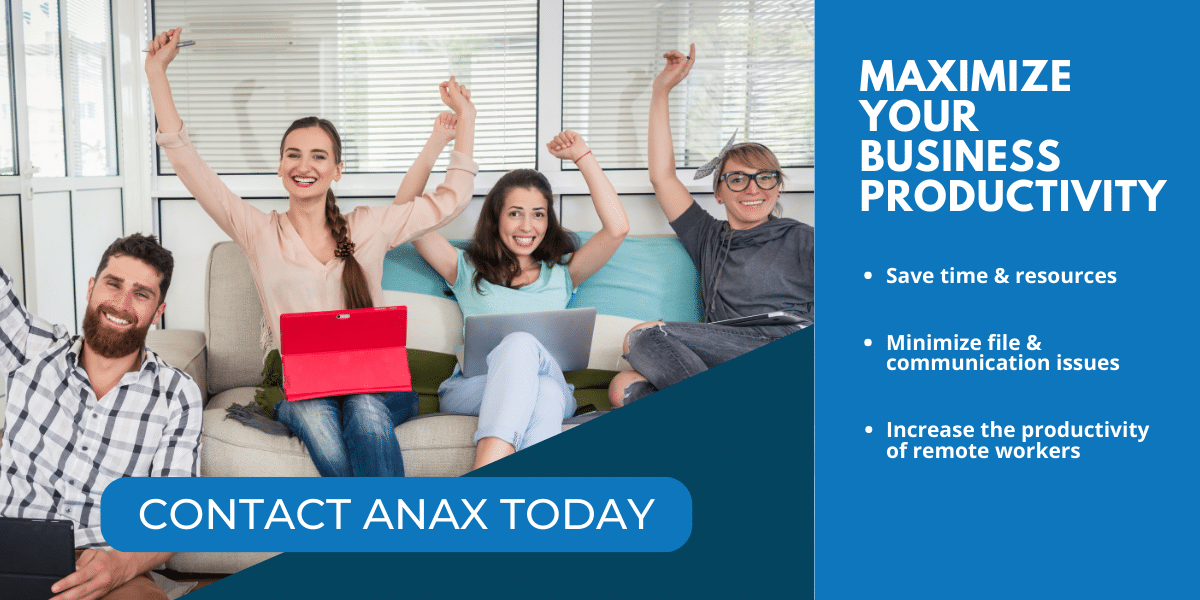 Maximize your business productivity with ANAX.